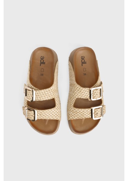 Hasır Dolgu Taban Terlik modelleri