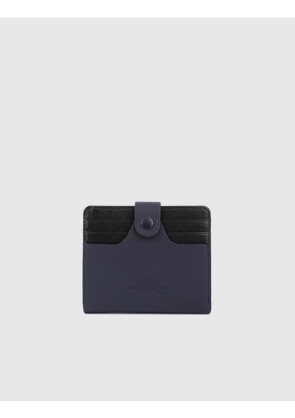 Rainier Hakiki Deri Unisex Lacivert Cüzdan modelleri