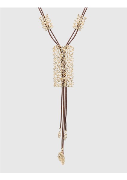 Nerice Kahverengi Kadın Kolye