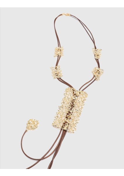 Nerice Kahverengi Kadın Kolye modelleri