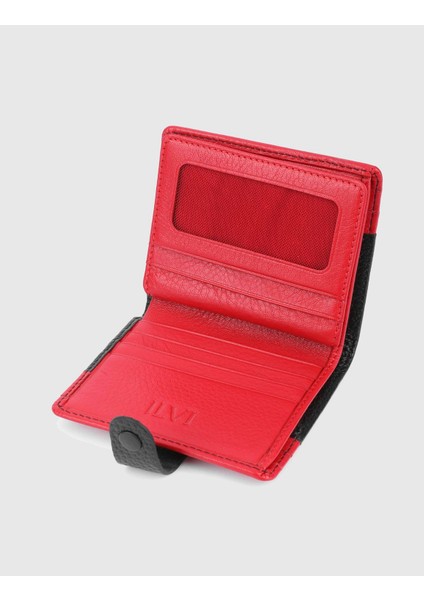 Rainier Hakiki Deri Unisex Siyah Cüzdan fırsatları
