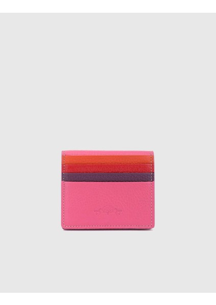 Piura Hakiki Deri Pembe Unisex Kartlık modelleri