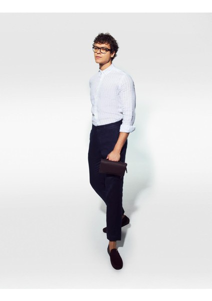 Trujilo Floter Deri Kahverengi Erkek El Çantası