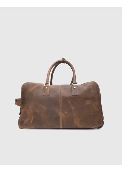 Orva Hakiki Crazy Deri Camel Erkek Valiz fırsatları