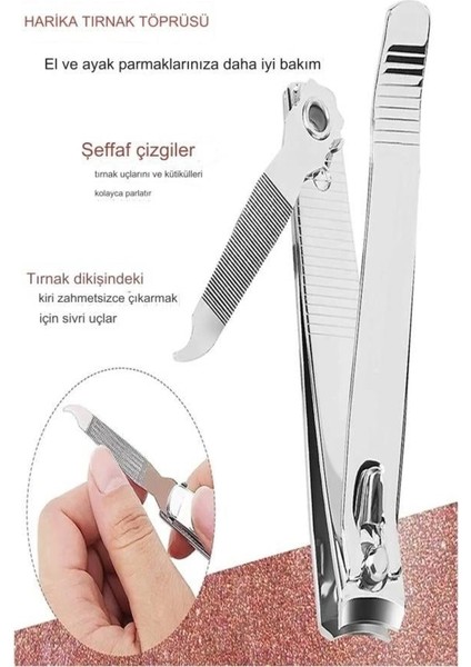 2 Adet Çıtçıtlı Büyük Boy Isveç Tırnak Makası fırsatları