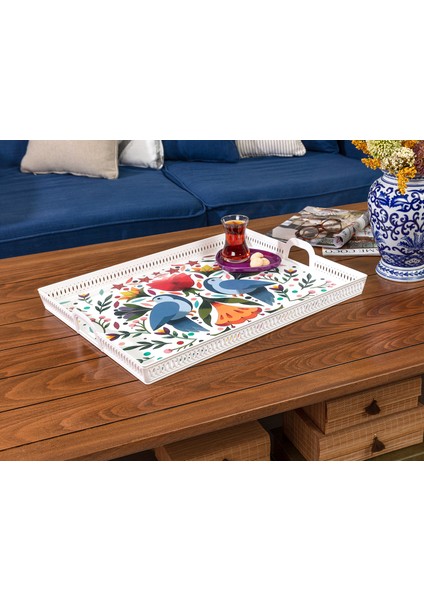 Varese Dikdörtgen Örgü Tepsi