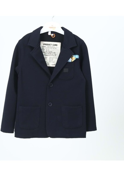 Pike Dokuma Ceket Lacivert