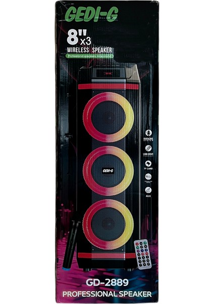 Gd-2889 Karaoke Box Kablosuz Hoparlör - Speaker fiyatları