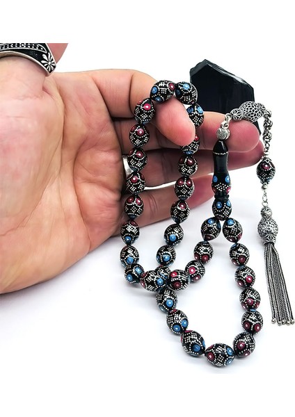 Özel Tasarım Usta Işçilikli Erzurum Oltu Taşı Tesbih fiyatları