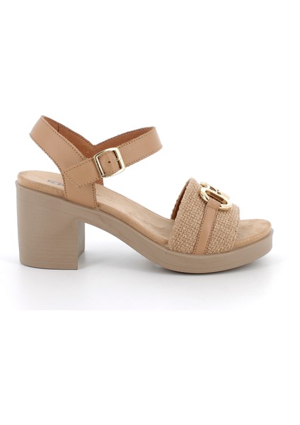 Kadın Sandalet 7674400 Igı&co Dhı 76744 Nap.soft/tessut Biscotto
