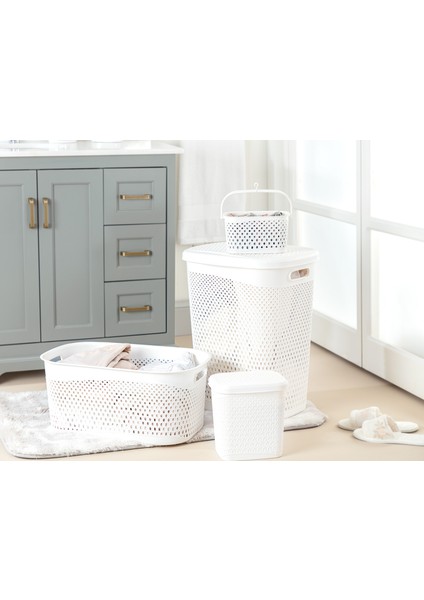 Bellamy 4'lü Çamaşır Sepeti Seti