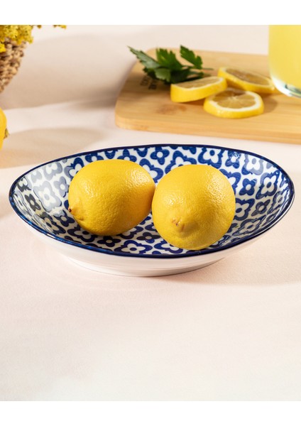 Rêve Bleu Tuyau Oval Tabak