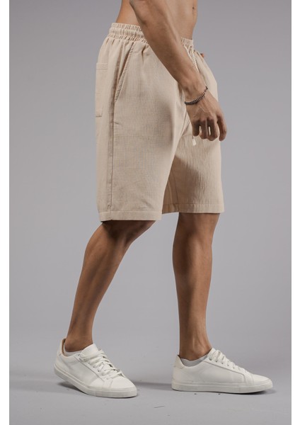 Regular Kalıp Erkek Müslin Şort modelleri