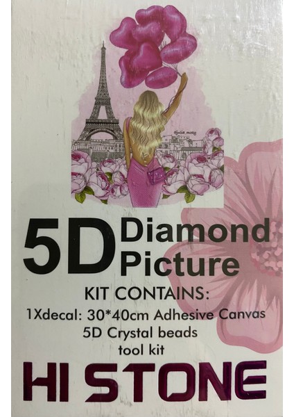 5d Yapışan Boncuk Goblen Mozaik Tablo Pano 30*40 cm 86809