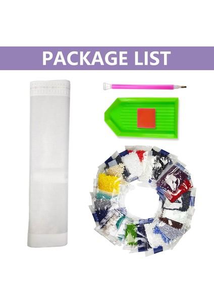 5d Yapışan Boncuk Goblen Mozaik Tablo Pano 30*40 cm 86811 modelleri