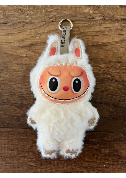 Sevimli Canavar Labubu Charm Anahtarlık Pelüş Çanta Aksesuarı Peluş Çanta Süsü Oyuncak 17CM fiyatları
