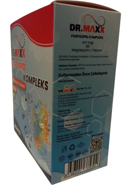 Fosfolipid Kompleks 200 ml x 2 Adet Şurup modelleri
