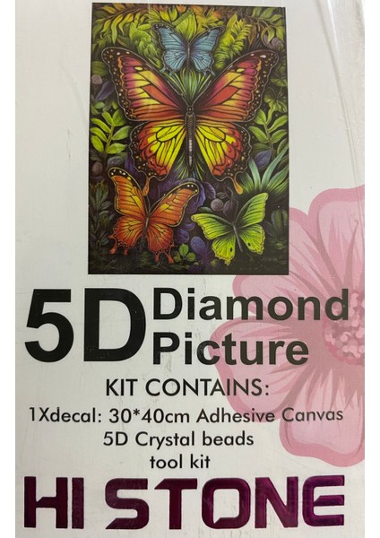 5d Yapışan Boncuk Goblen Mozaik Tablo Pano 30*40 cm 86803