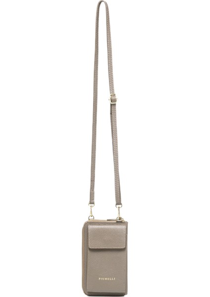 Kadın Çapraz Çanta Lısa Piumelli Milano Bag D40 Taupe