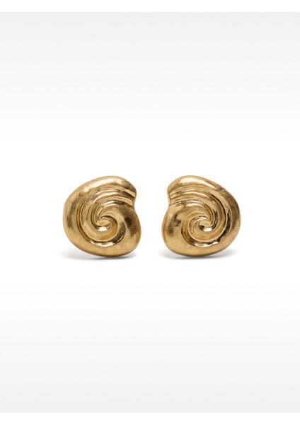 Spiral Kabuk Küpe
