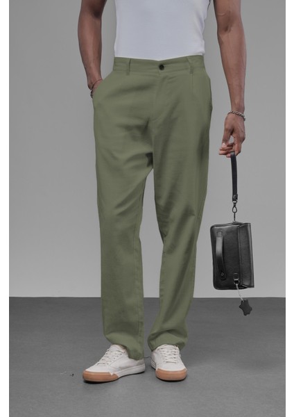 Pileli Baggy Kalıp Pantolon