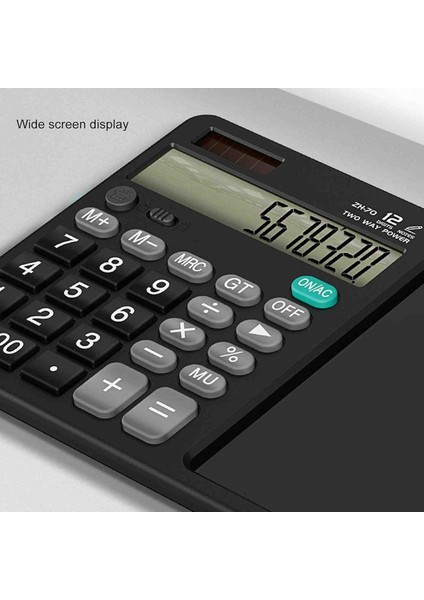 Küçük Hesap Makinesi, El Yazısı LCD Yazma Not Defteri ve Kalem ile Çok Fonksiyonlu Büyük Düğmeli Hesap Makinesi indirimleri