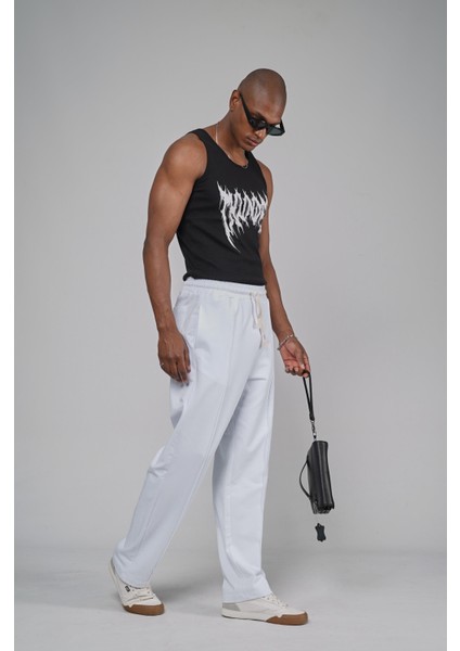 Beli Lastikli Önü Çımalı Baggy Kalıp Pantolon modelleri