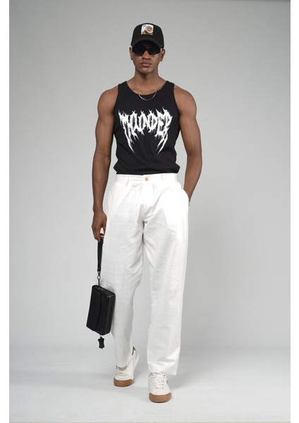 Şalvar Kesim Pileli Keten Pantolon fiyatları