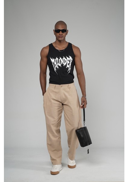 Şalvar Kesim Pileli Keten Pantolon modelleri