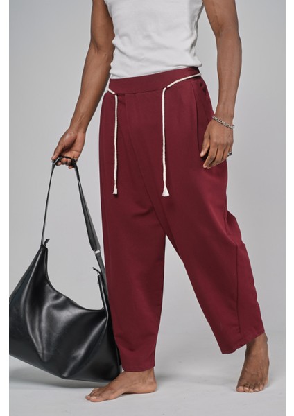 Şalvar Kesim Beli Lastikli Pantolon modelleri