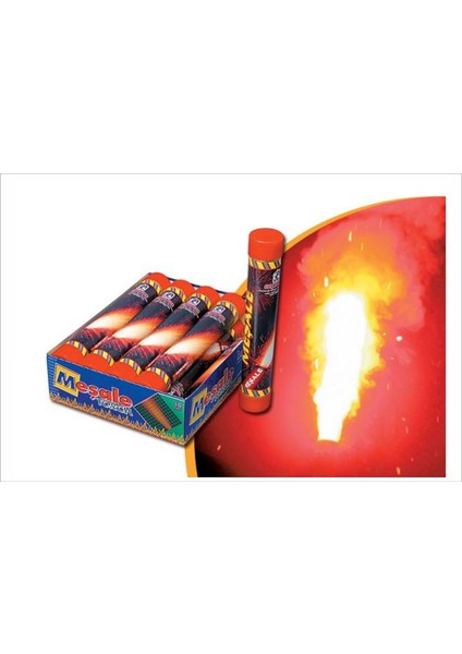 Renk Sisi, Renk Dumanı, Kırmız Renk 10 Adet (1 Paket)