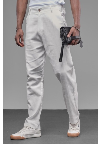 Pileli Baggy Kalıp Pantolon