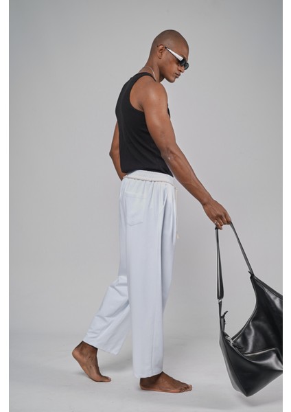 Şalvar Kesim Beli Lastikli Pantolon fiyatları