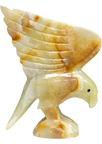 Orjinal Onyx Taşı Kartal Biblo