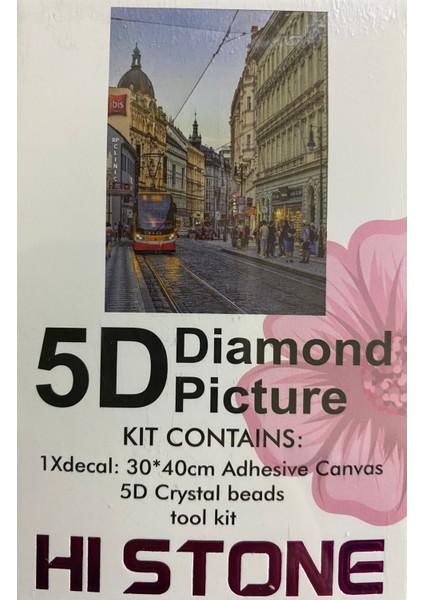 5d Yapışan Boncuk Goblen Mozaik Tablo Pano 30*40 cm 86812