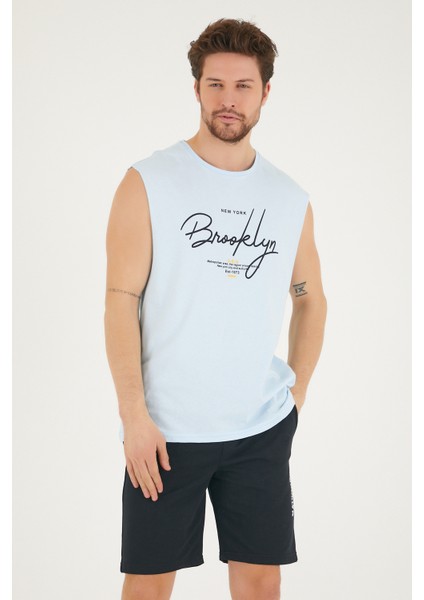 Süperlife Erkek Bisiklet Yaka Regular Fit Brooklyn Baskılı Tişört SPR22TS115 fiyatları