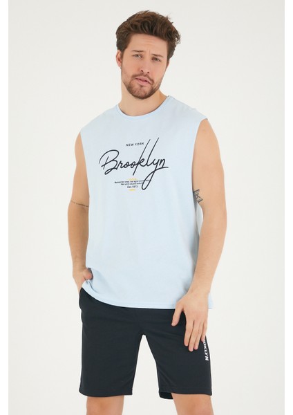 Süperlife Erkek Bisiklet Yaka Regular Fit Brooklyn Baskılı Tişört SPR22TS115 fırsatları