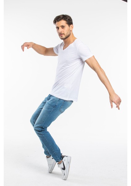 Süperlife Erkek V Yaka Dar Kalp Tişort Spr 246 fiyatları