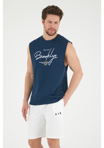 Süperlife Erkek Bisiklet Yaka Regular Fit Brooklyn Baskılı Tişört SPR22TS115 fiyatları