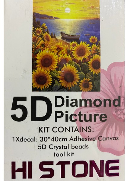 5d Yapışan Boncuk Goblen Mozaik Tablo Pano 30*40 cm 86605
