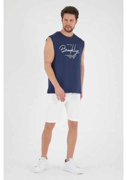 Süperlife Erkek Bisiklet Yaka Regular Fit Brooklyn Baskılı Tişört SPR22TS115 fiyatları