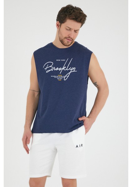 Süperlife Erkek Bisiklet Yaka Regular Fit Brooklyn Baskılı Tişört SPR22TS115 modelleri