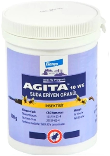 Agita Karasinek Suda Kolay Eriyen Granül 100 gr + El Pompası Yeşil 2 Lt fiyatları