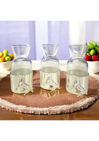 Metal Gövdeli Meşrubat Bardağı(1 Adet)