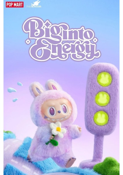 The Monsters, Biginto Energy Labubu- Labubu Oyuncak - Original Qr