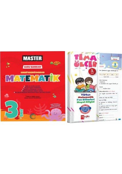 3. Sınıf Master Matematik Soru Bankası ve Yaprak Test