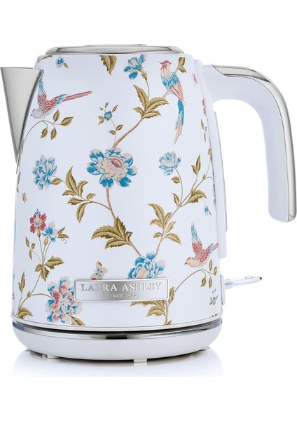 Elveden White 1.7l Kablosuz Paslanmaz Çelik Su Isıtıcı, Hızlı Kaynatma