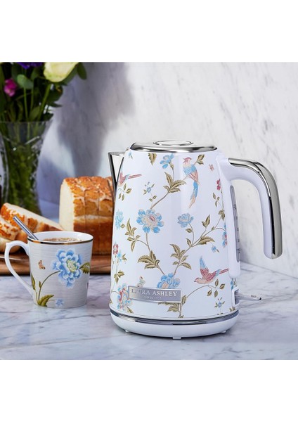 Elveden White 1.7l Kablosuz Paslanmaz Çelik Su Isıtıcı, Hızlı Kaynatma modelleri