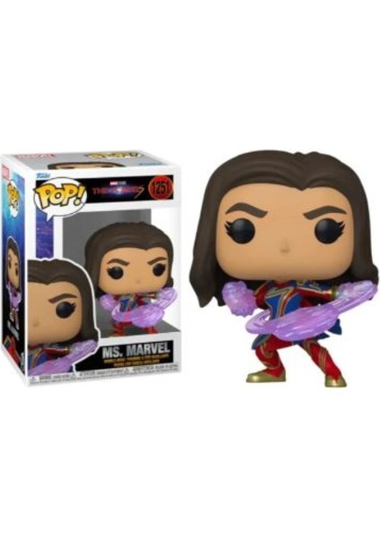 Pop Figür Marvel: The Marvels Ms. Marvel Figür Oyuncak No: 1251