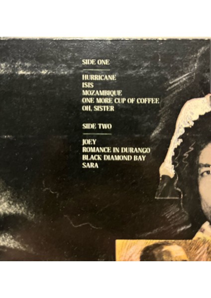 Bob Dylan Desire Lp Plak modelleri